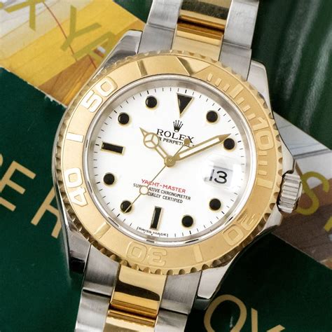 rolex yachtmaster two tone 16623 w|rolex yacht master 16622 review.